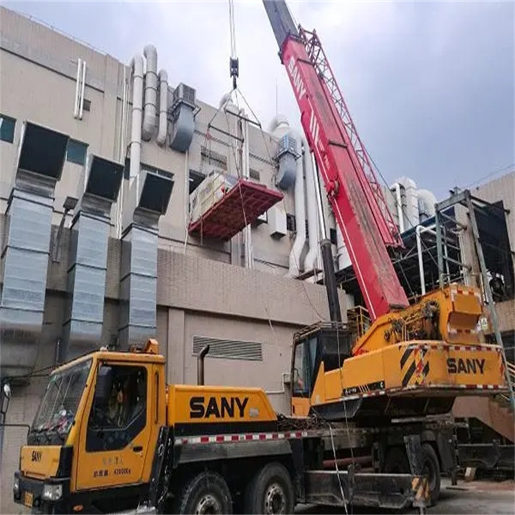 黄江镇租赁大型汽车吊，助力工程项目高效进行