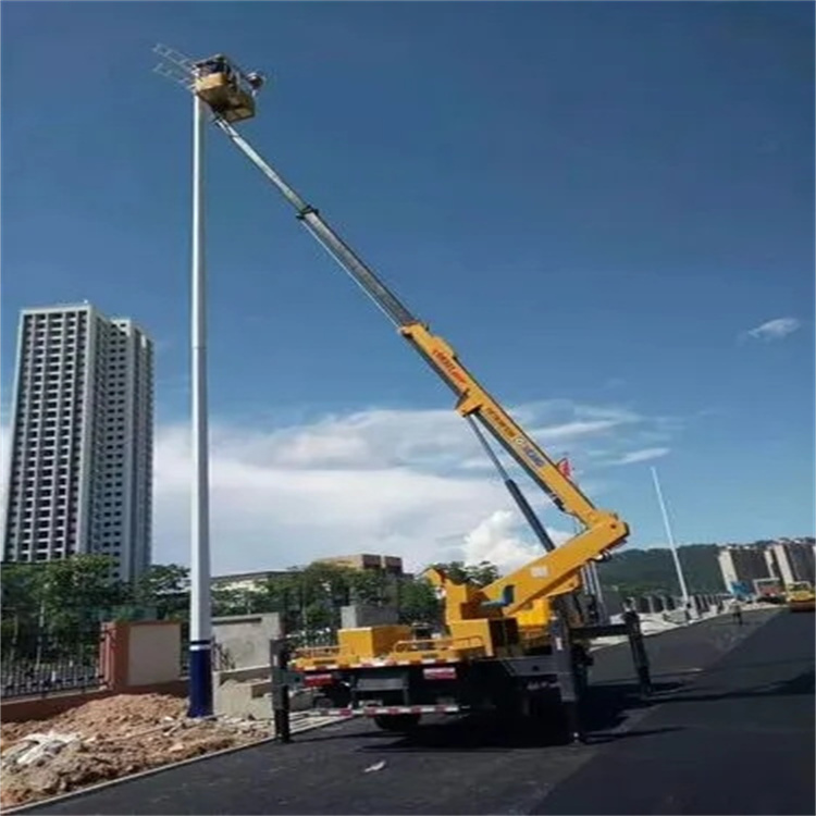 黄江镇维修路灯的曲臂升降车出租